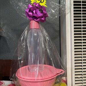 Tupperware Pink and Purple Cooking Utensils Set